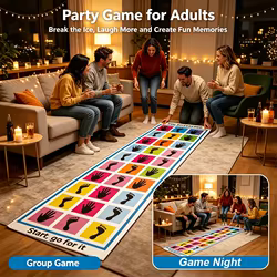 Tapete Twister mano y pie multijugador extra grande