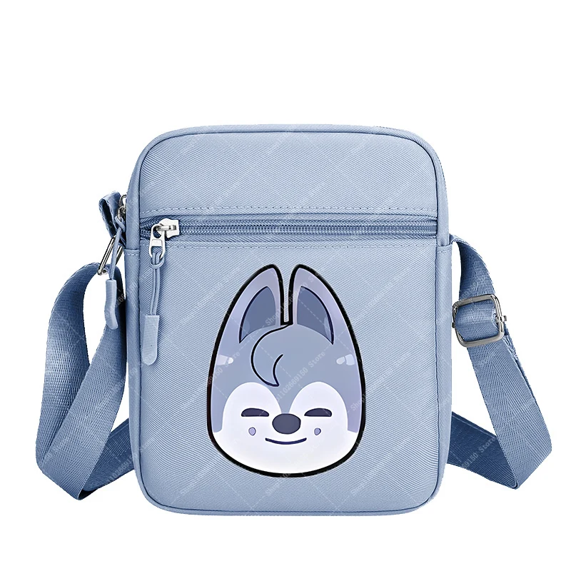 SKZ Bolso cruzado infantil con estampado de dibujos animados niña