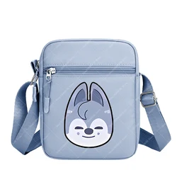 SKZ Bolso cruzado infantil con estampado de dibujos animados niña
