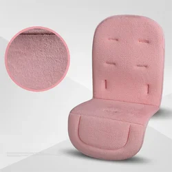 Cojín universal para cochecito de bebé suave de color liso