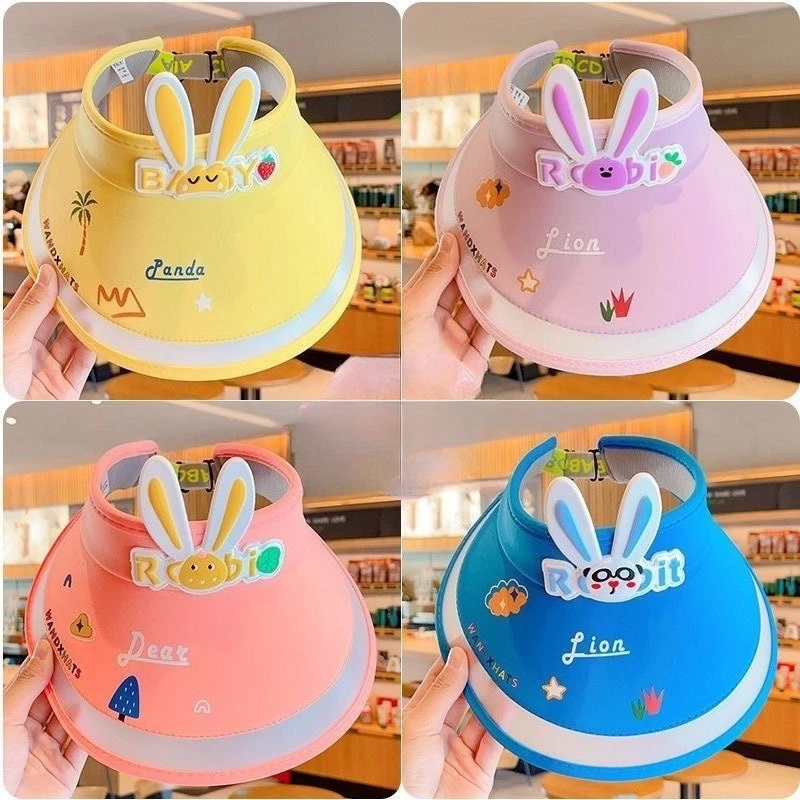 Sombrero de sol infantil transpirable con protección UV para bebé - imagen 4