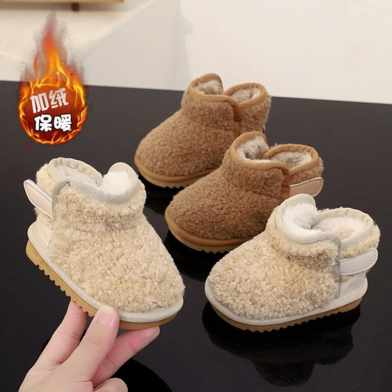 Zapatitos de algodón para bebé estilo retro, suela antideslizante - imagen 5