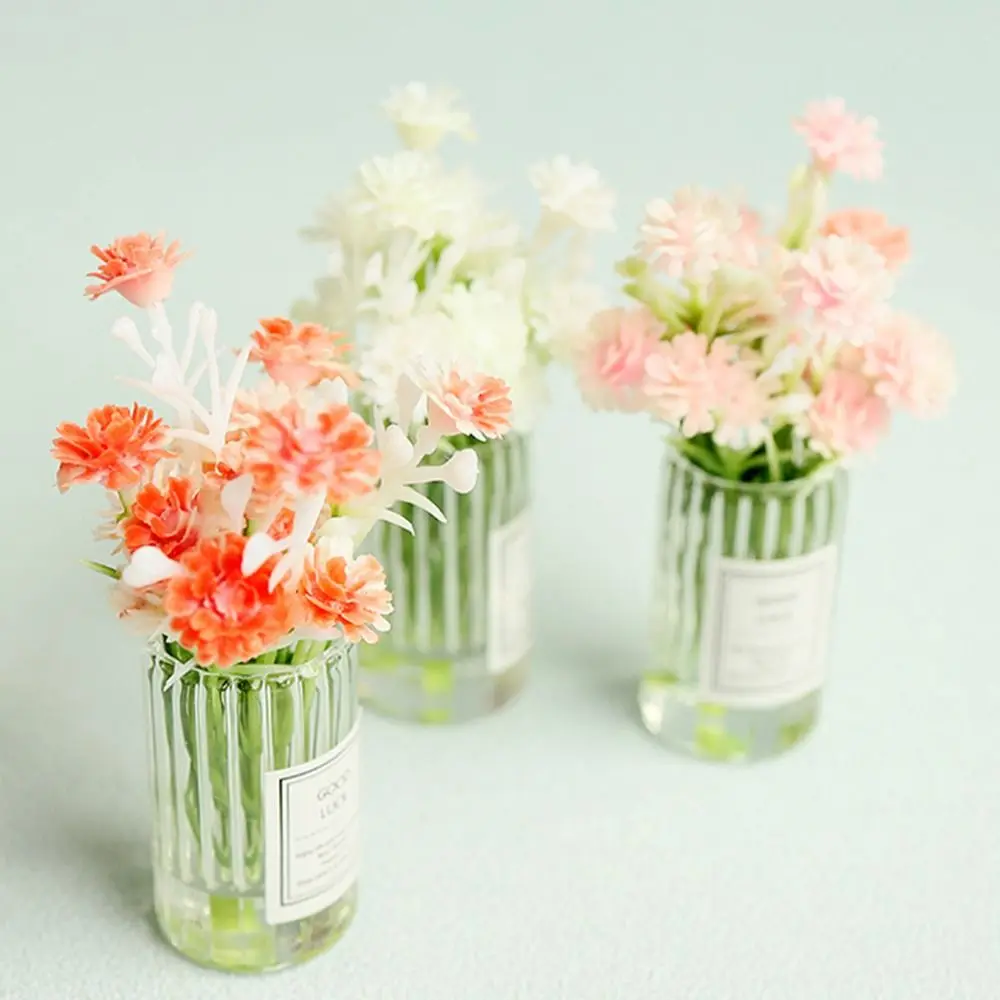 Babybreath Lily florero jazmín para casa de muñecas - imagen 4