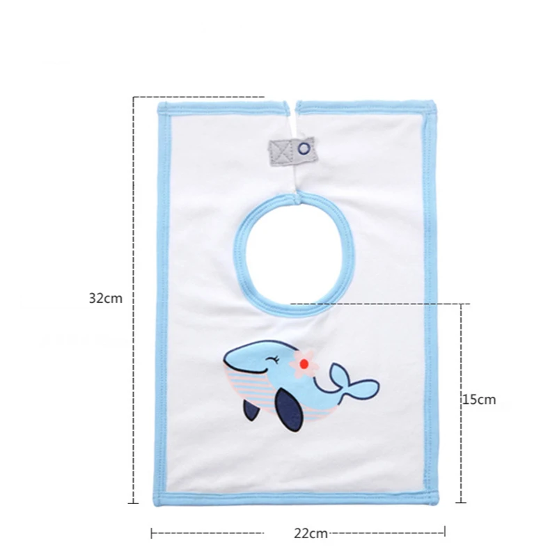Babero impermeable de algodón para bebé – Ideal para comer - imagen 5