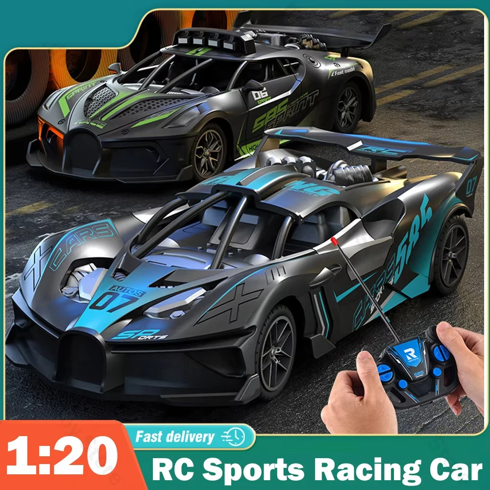 Coche RC Super Sport – Alta velocidad con control remoto para niños - imagen 3