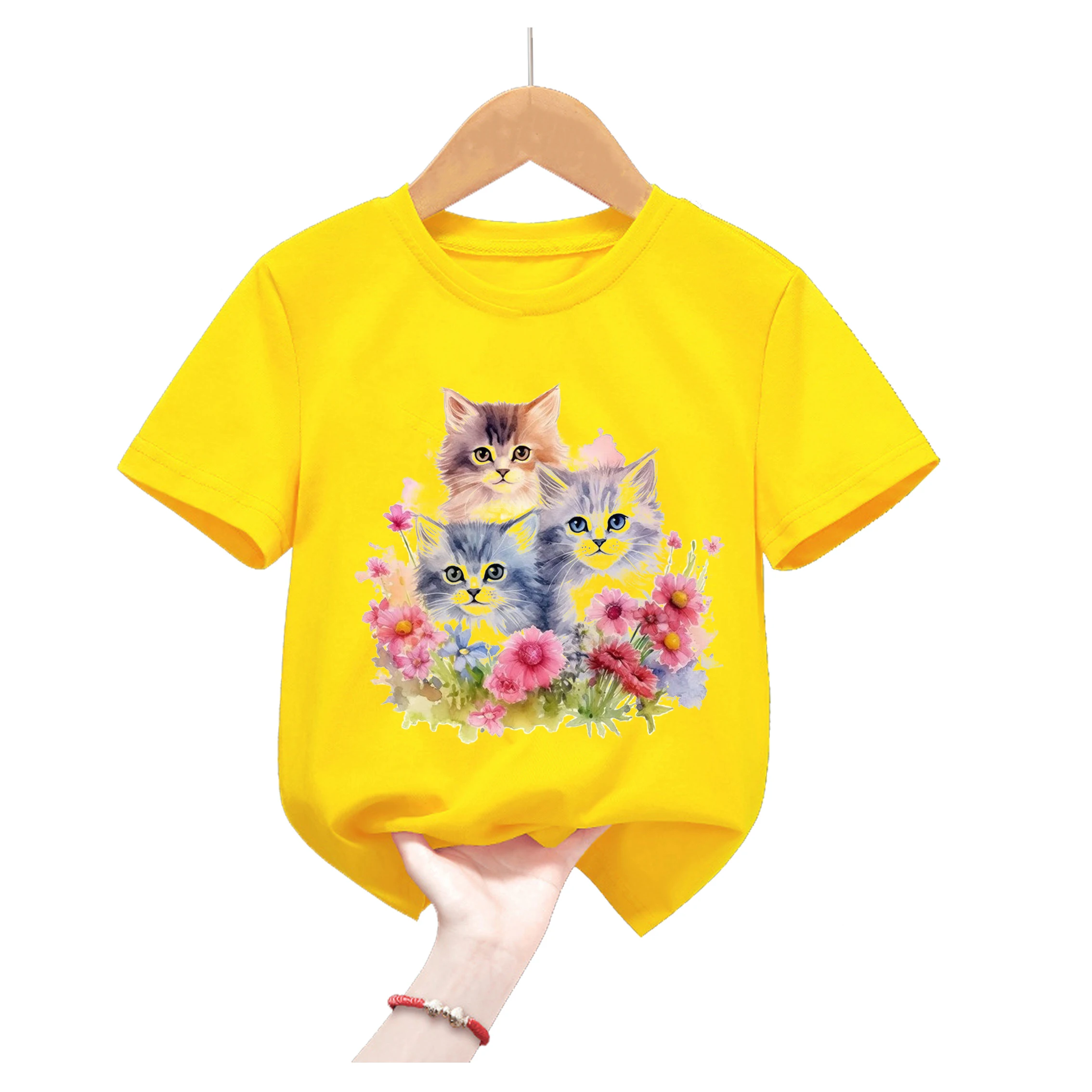 Detalle del estampado de gato