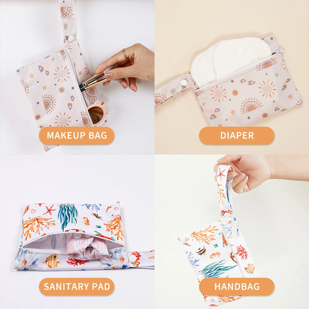 HappyFlute-Mini Almohadilla menstrual impermeable - Bolsa de lavado - imagen 5