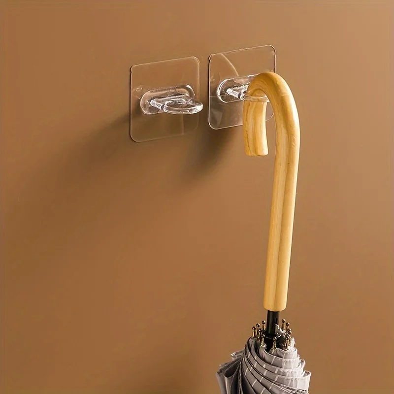 Ganchos adhesivos para pared de bebé sin taladro – Colgadores ropa - imagen 4