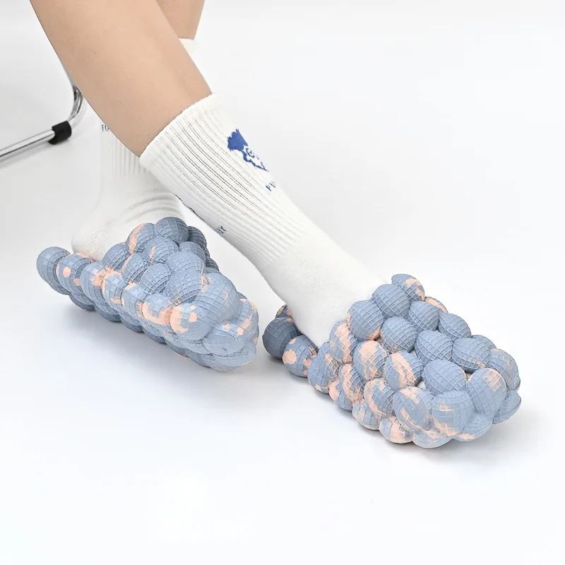 Chanclas EVA de verano con suela de burbujas en varios colores