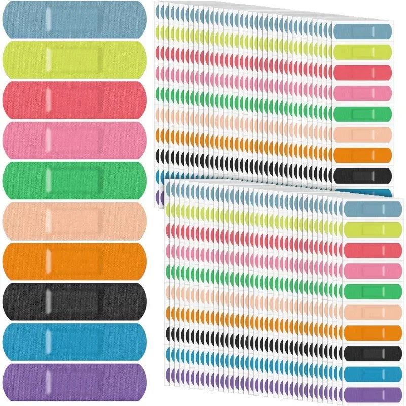 Vendas impermeables color caramelo para heridas de niños