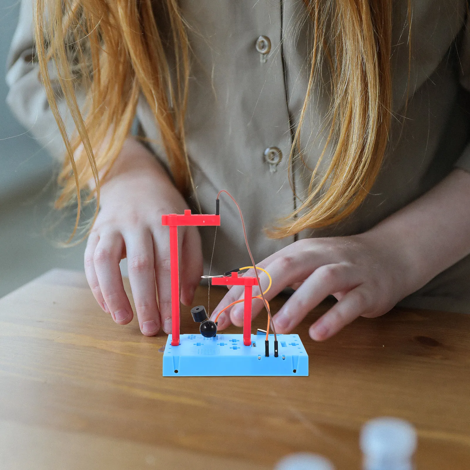 Kit educativo de experimentos: alarma manual de terremoto - imagen 2