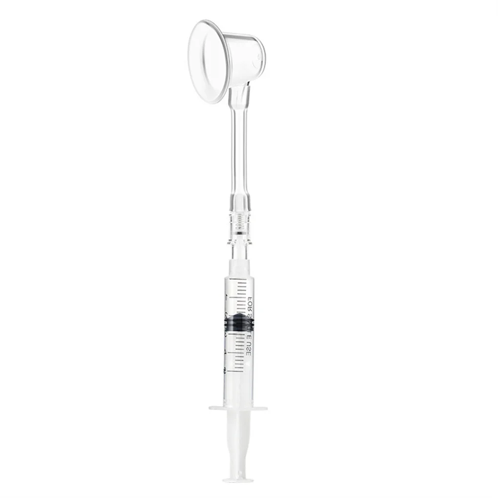 Extractor de pezones disassembled mostrando las partes