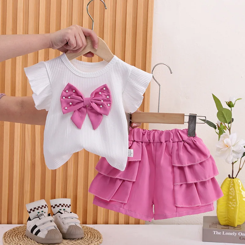 Conjunto de verano para bebé: camiseta y pantalón corto - imagen 4