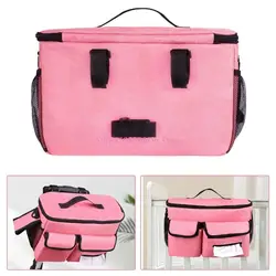 Bolsa organizadora cochecito bebé – Tela Oxford con bolsillos y asas ajustables