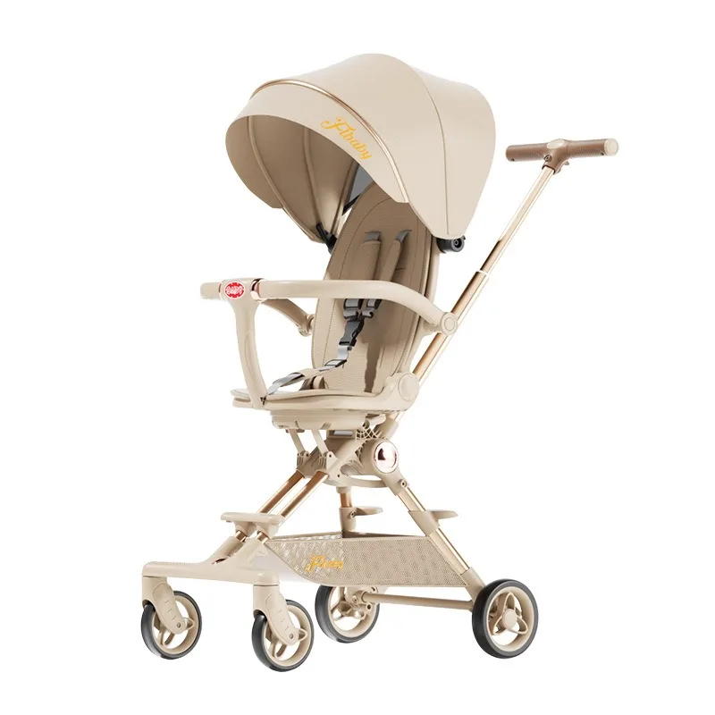 Andador de empuje para bebés bidireccional, plegable y cómodo - imagen 2