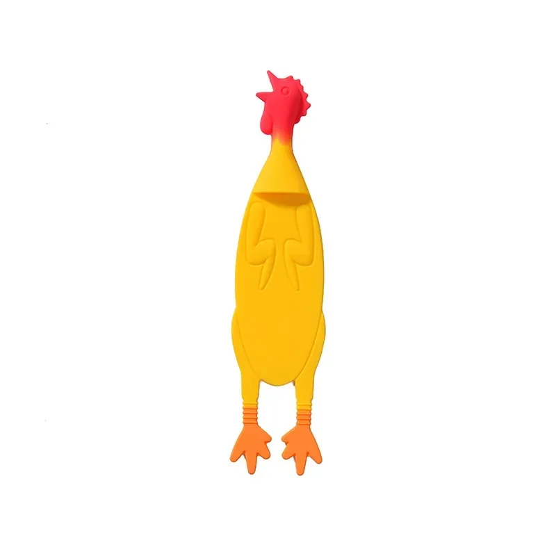 Marcapáginas infantil con forma de pollo – Suave y divertido para leer - imagen 3