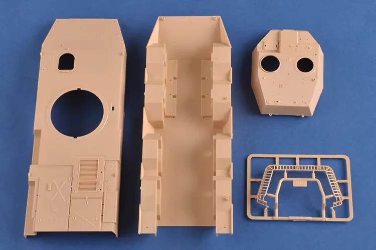 Vista de conjunto y proporciones de la maqueta