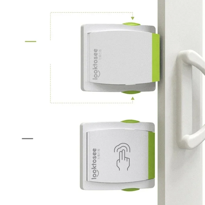 Cerrojo antipellizco bebés – Cerradura seguridad ventanas y puertas - imagen 2