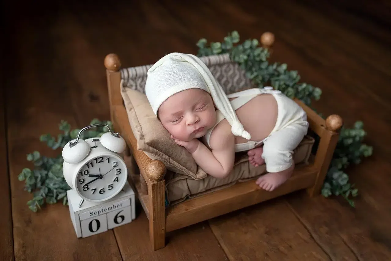 Almohadas para posar bebé en diferentes posiciones