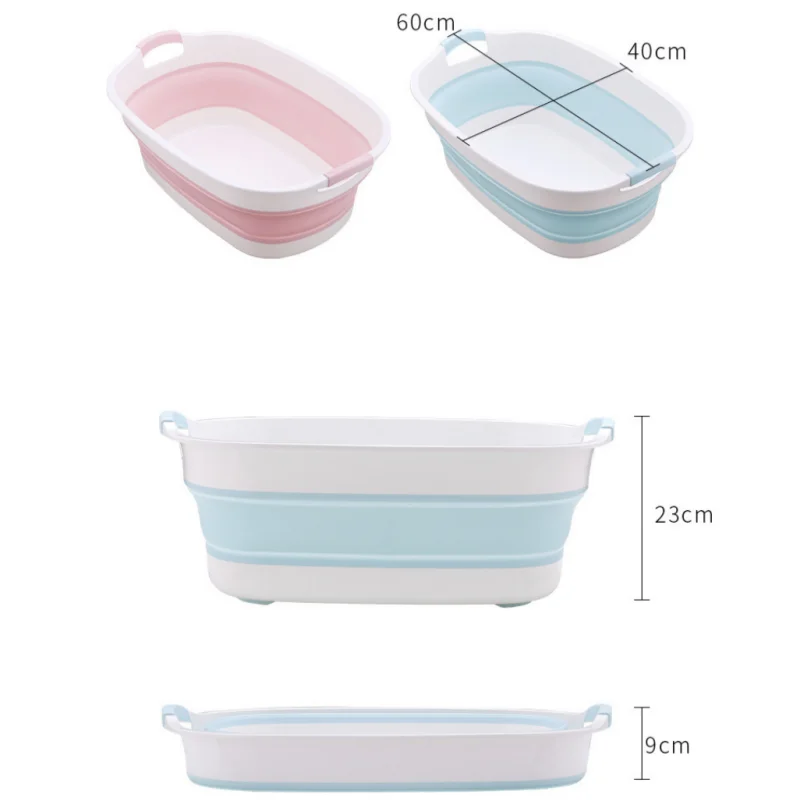 Bañera para bebés plegable de gran capacidad – uso infantil - imagen 5