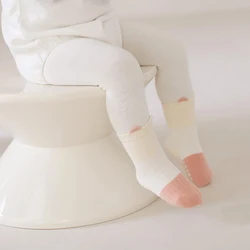Calcetines antideslizantes de algodón para bebés y niños – interiores