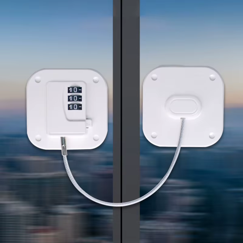 Cerradura de seguridad con contraseña para puertas ventanas bebés - imagen 5