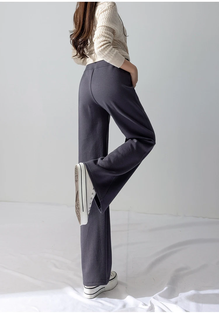 Pantalones de maternidad rectos para primavera y otoño – oficina - imagen 2