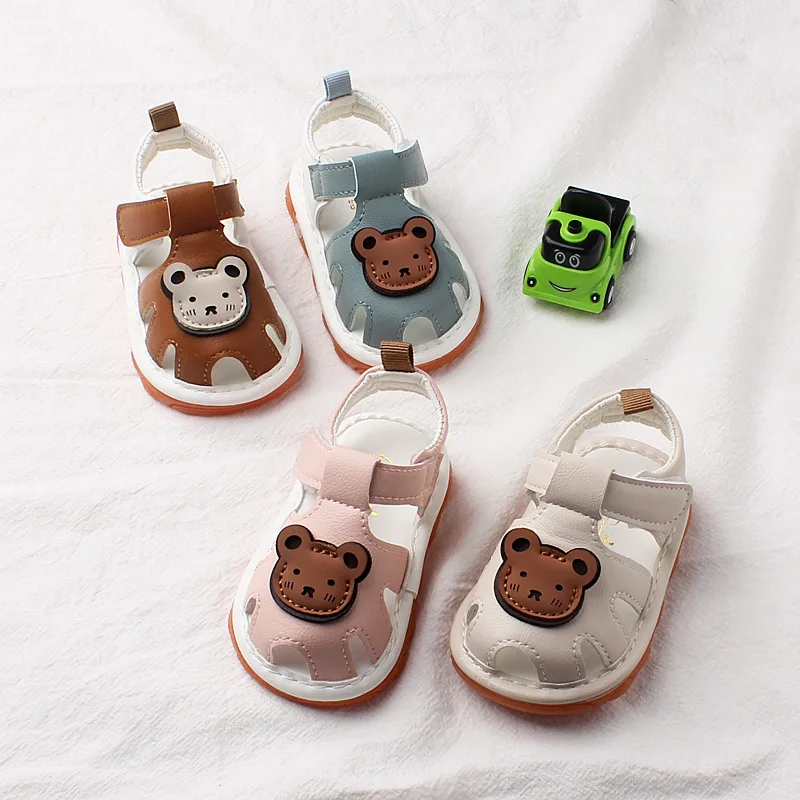 Sandalias de verano para niñas con suela suave antideslizante - imagen 4