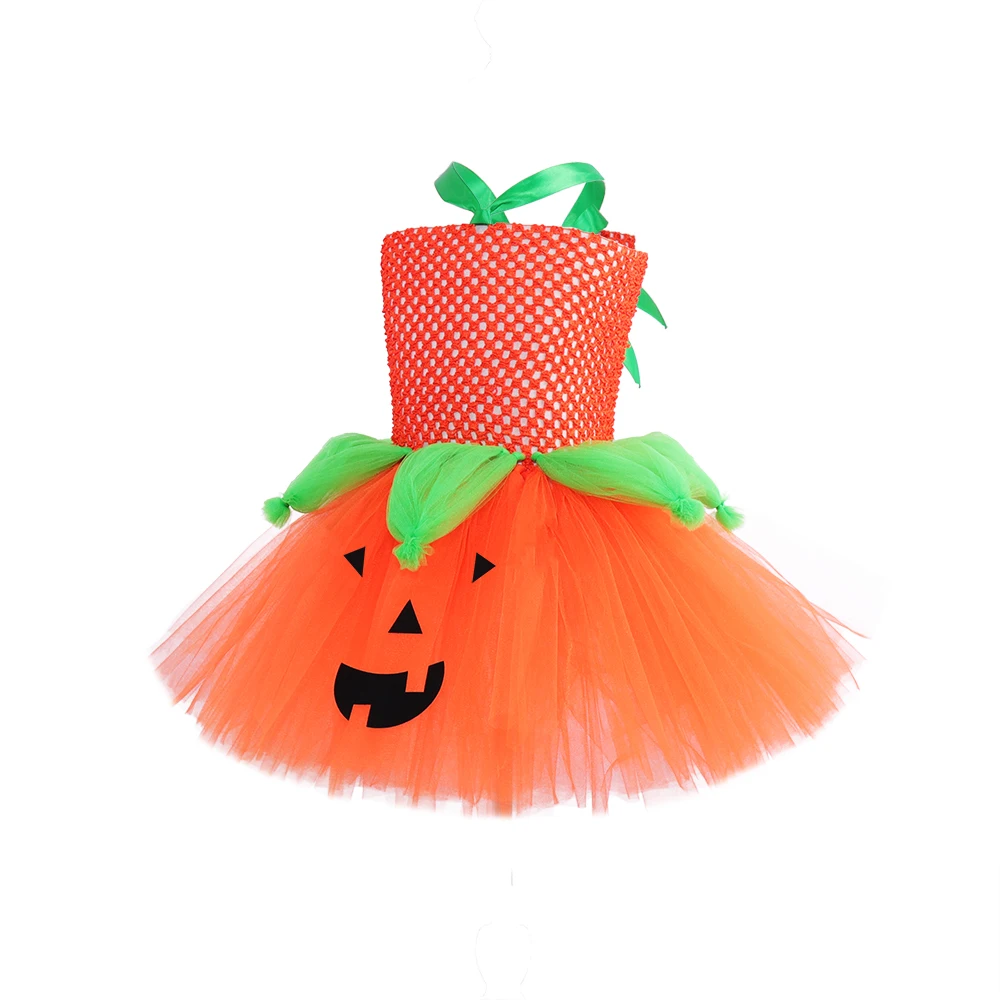Vestido tutú de fiesta para niñas con temática Halloween y Carnaval - imagen 2