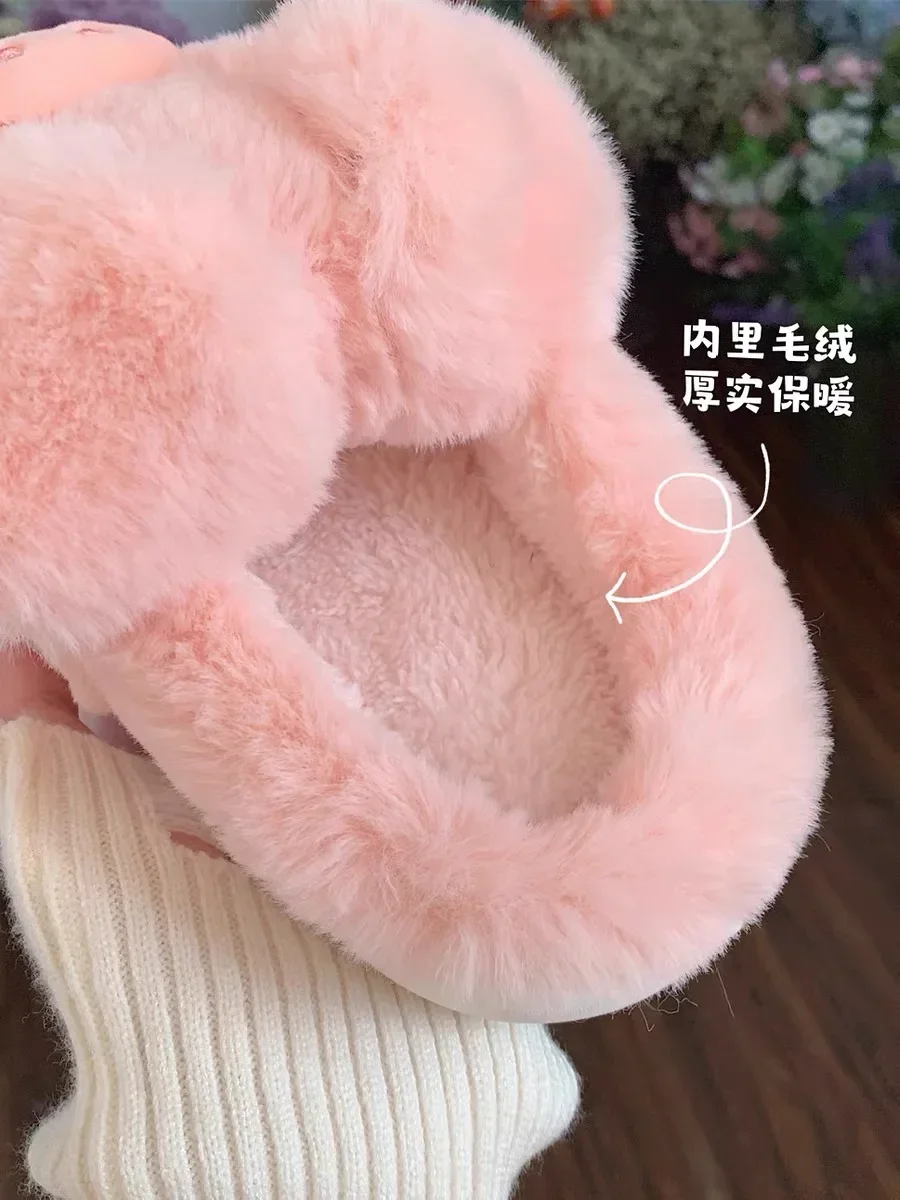 Pantuflas felpa antideslizantes para bebé – Cálidas con estampado - imagen 3