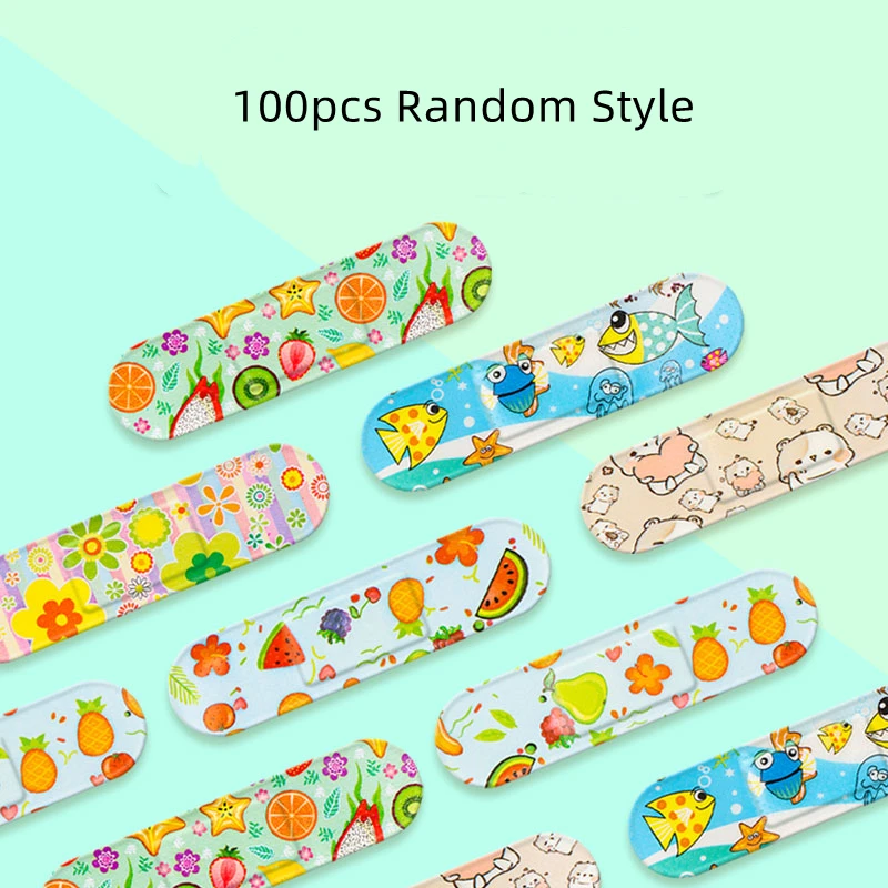 Vendaje kawaii con estampado de personajes
