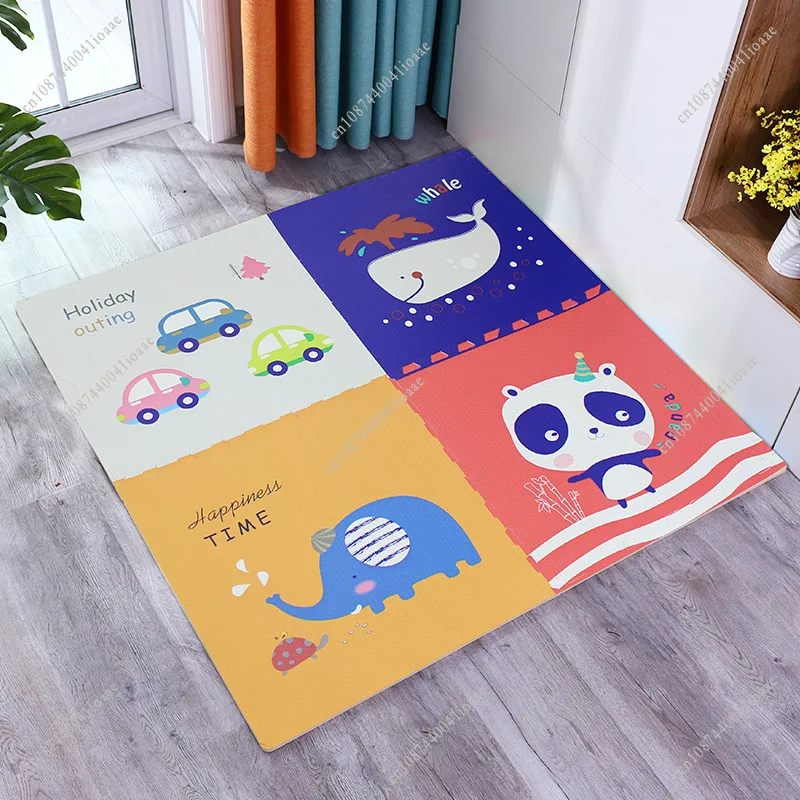 Alfombra espuma infantil encajable con dibujos de animales y números - imagen 2