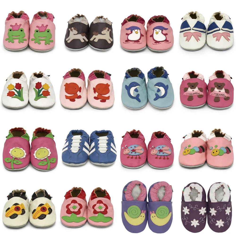 Zapatos de piel de oveja Carozoo – Suela blanda para bebé - imagen 2