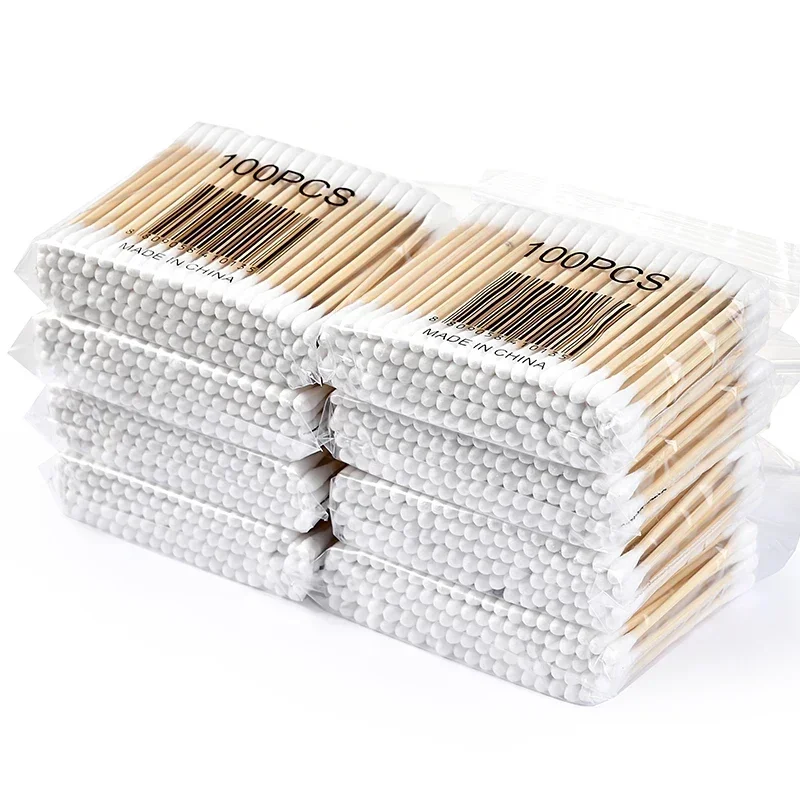 Hisopos biodegradables y de algodón natural