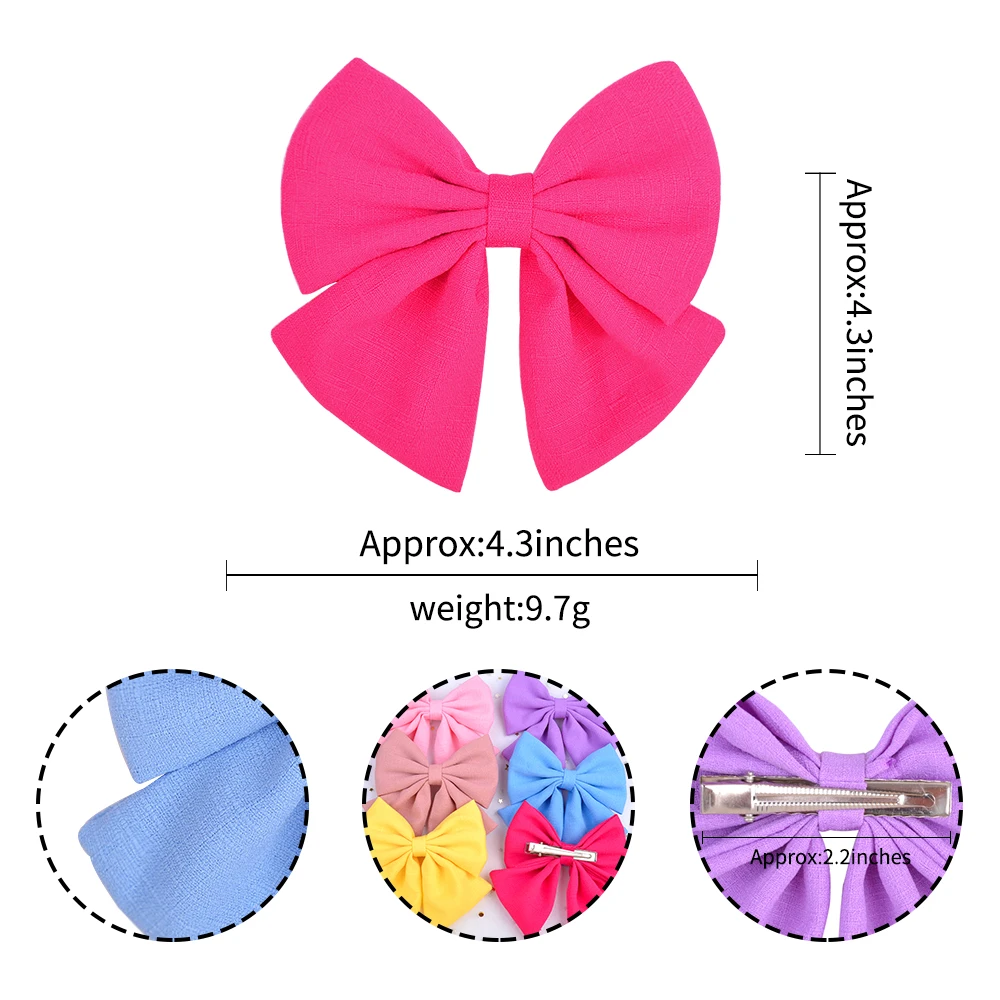 Lazo de algodón para niña – Diadema artesanal multicolores - imagen 2