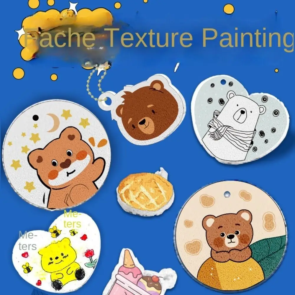 Kit de pintura infantil con esponjas absorbentes para textura - imagen 3