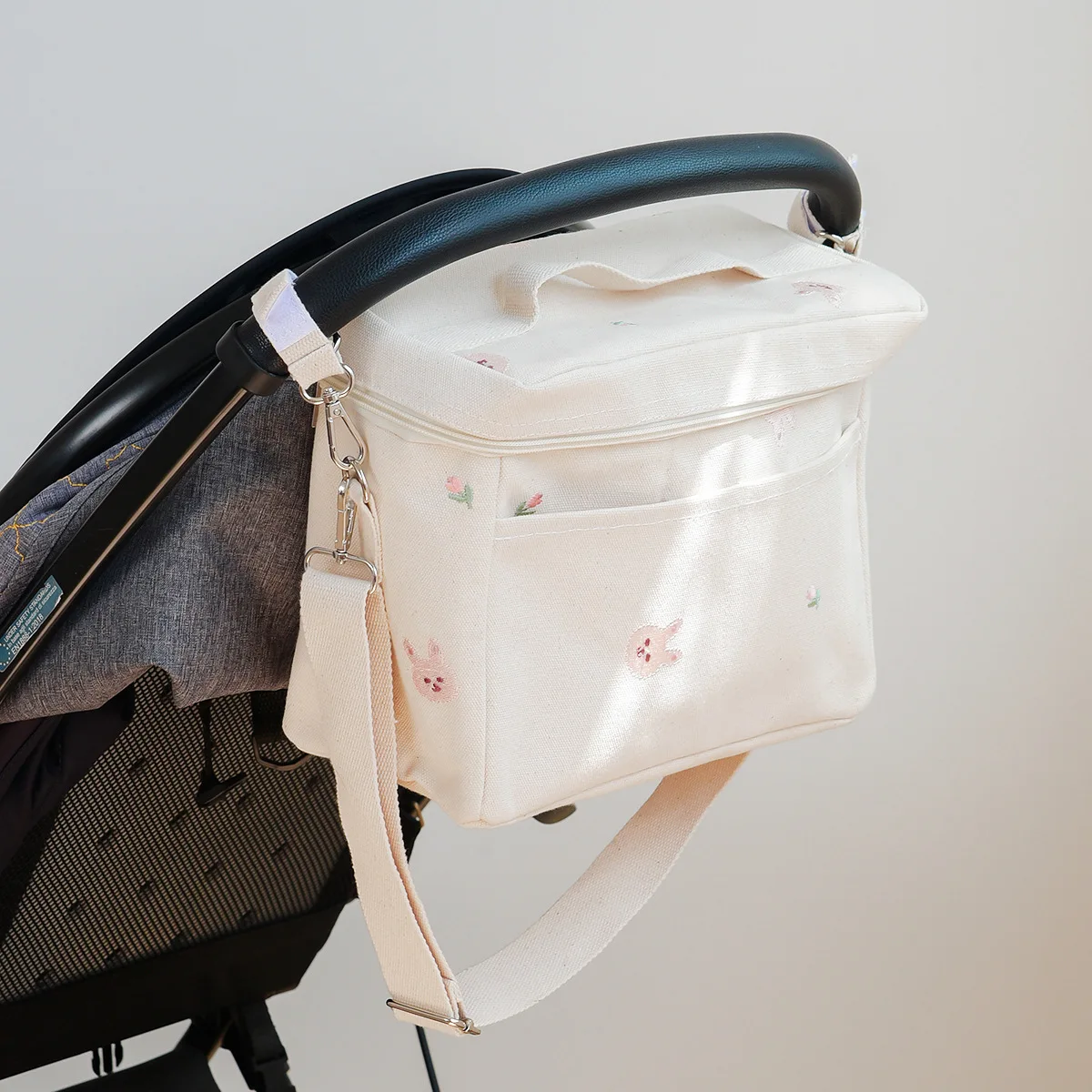 Bolsa de pañales impermeable para cochecito - enfriadora y aislante - imagen 5
