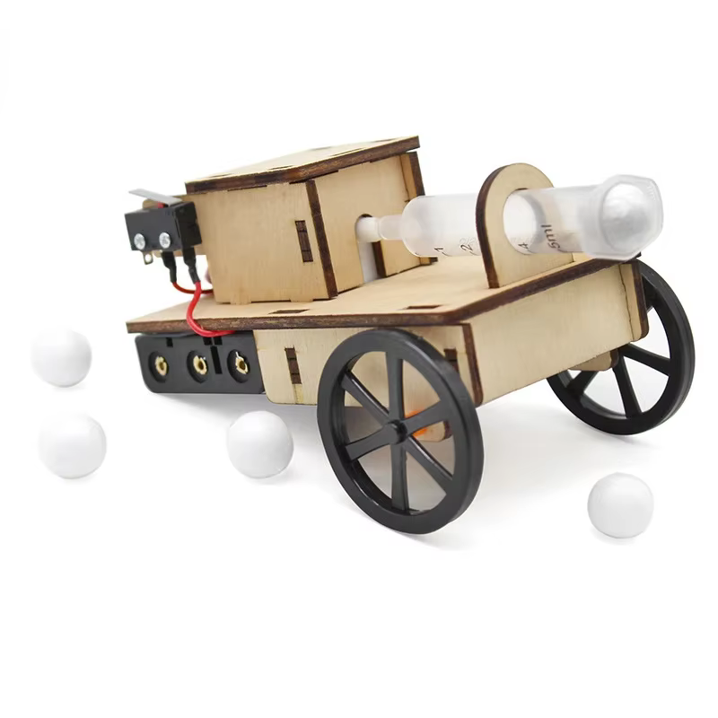 Cañón de aire Modelo No. 1 – Experimento científico DIY para niños