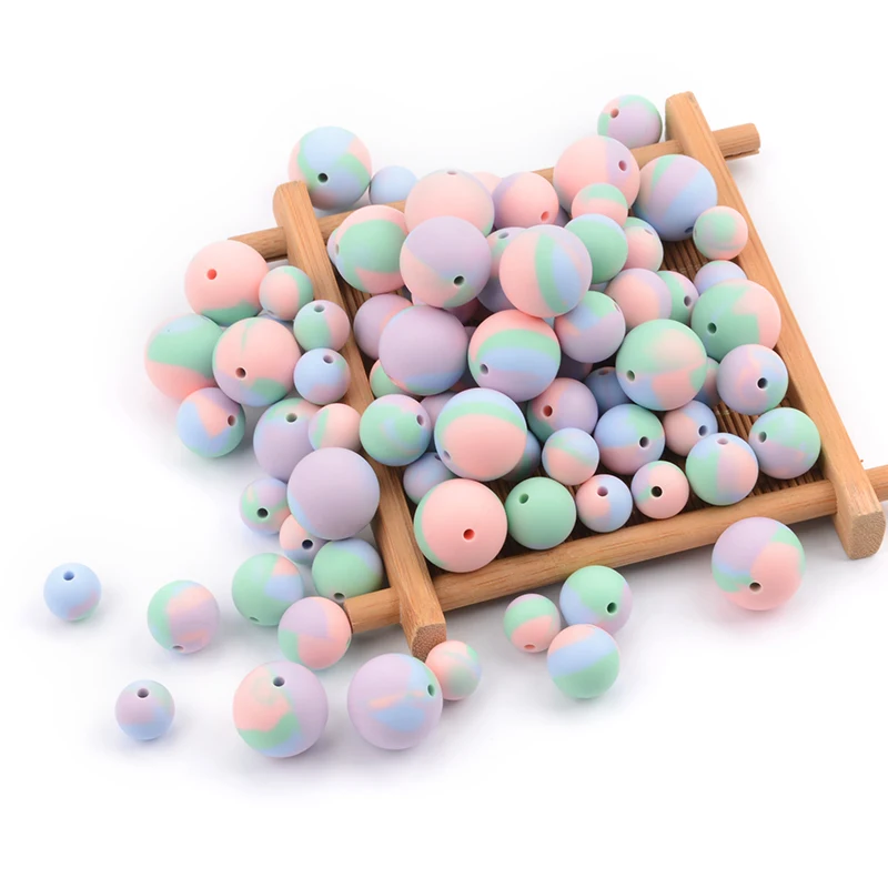 Cuentas de silicona 12mm LOFCA – Ideales para manualidades infantiles