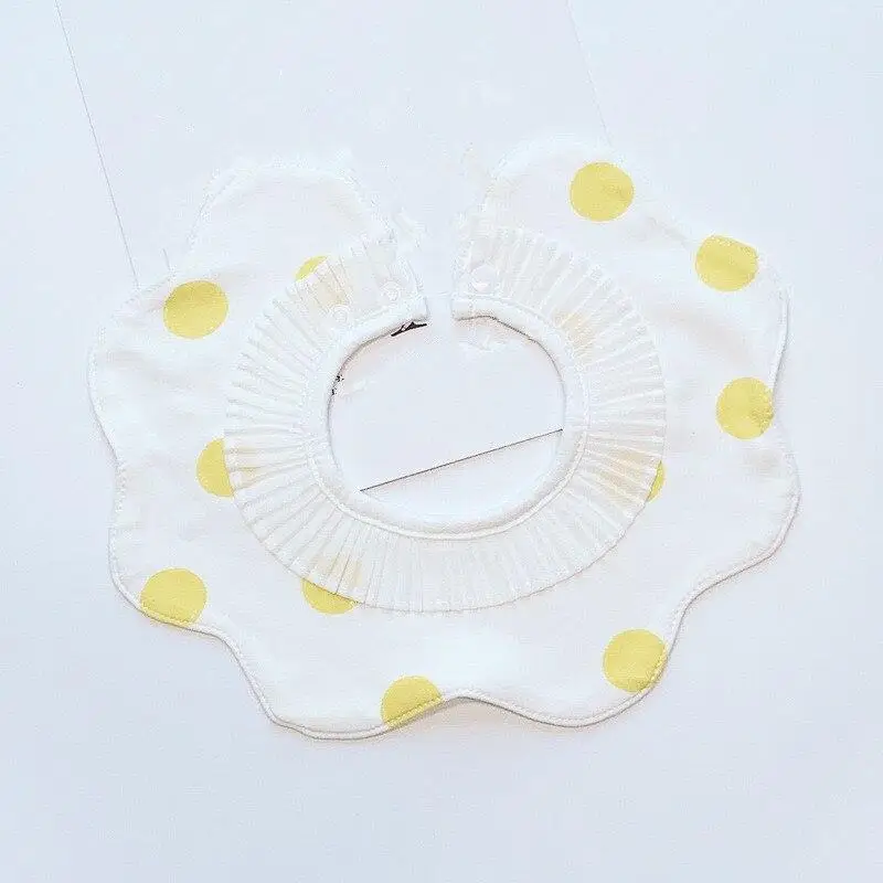 Baberos bandana impermeables de algodón para bebé – Redondos - imagen 5