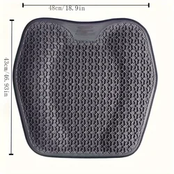 Cojín de gel ergonómico para asiento de coche transpirable