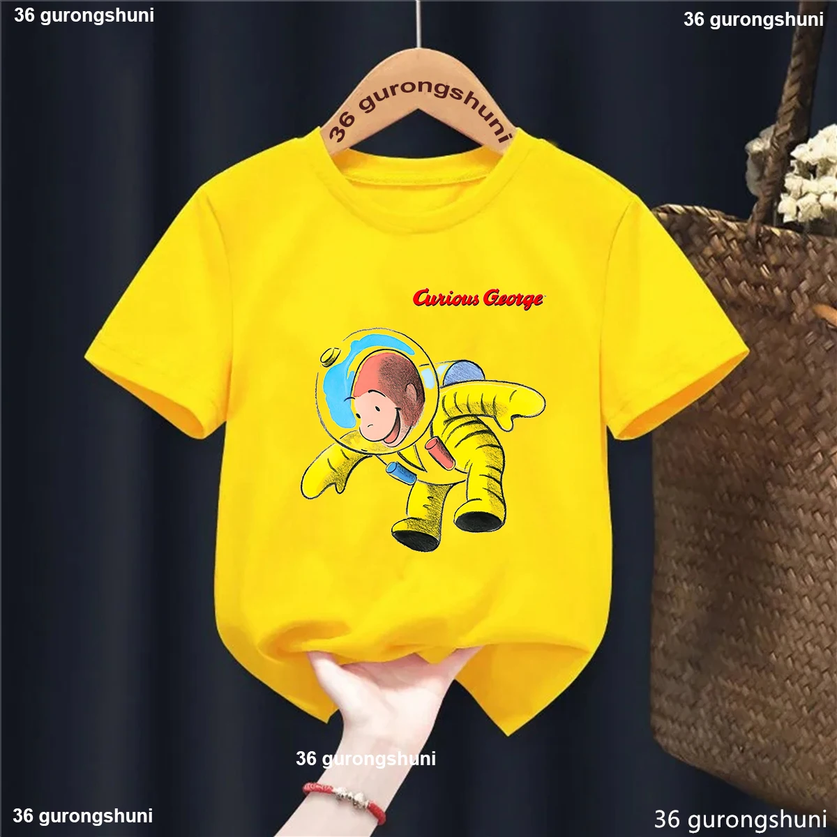 Camiseta veraniega con estampado de dibujos animados para niños - imagen 2