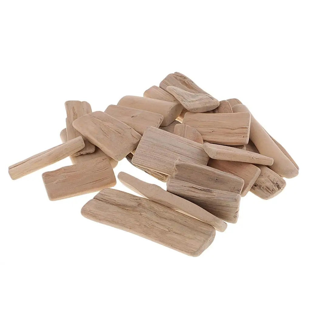 Bloques de madera rústica para manualidades: rodajas decorativas - imagen 3