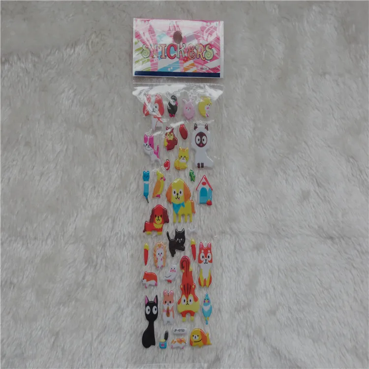 Pegatinas animales en relieve para álbumes de recortes y regalo - imagen 2