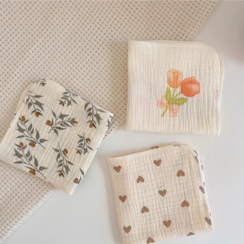 Toalla de baño para bebé de algodón 4 capas – suave y reutilizable - imagen 5