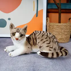 Peluche de gato siames ojos grandes suave y tierno almohada