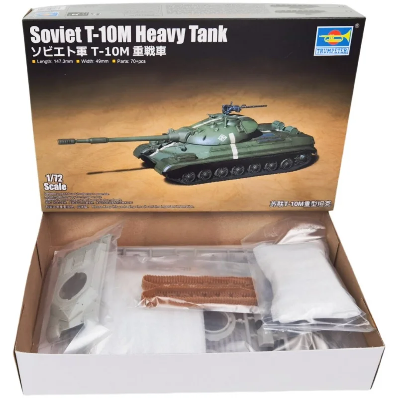 TRUMPETER kit de modelismo de tanque soviético para niños - imagen 3