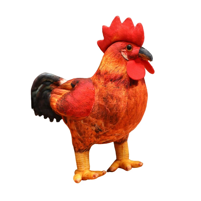 Peluche gallo suave para decorar la habitación, regalo