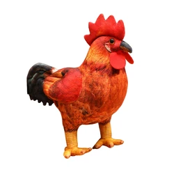 Peluche gallo suave para decorar la habitación, regalo