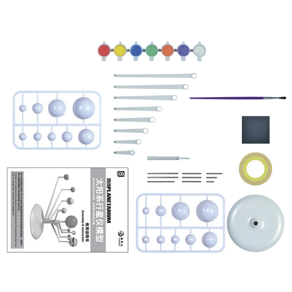 Kit sistema solar educativo para montaje manual y aprendizaje - imagen 2